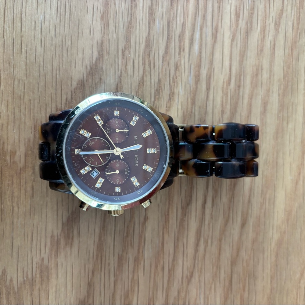 Tortoise Micheal Kors Watch